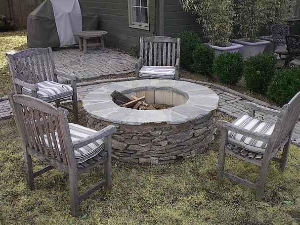 DIY Stone Fire Pits - Shine Your Light