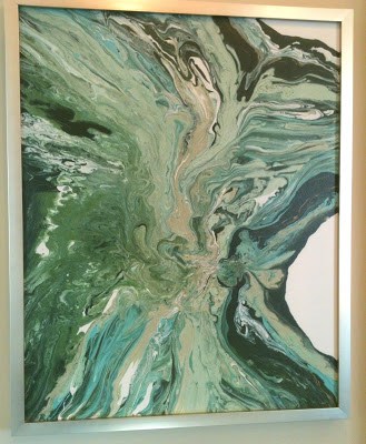 Swirl Painting with Enamel Paints