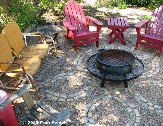 DIY Stone Fire Pits