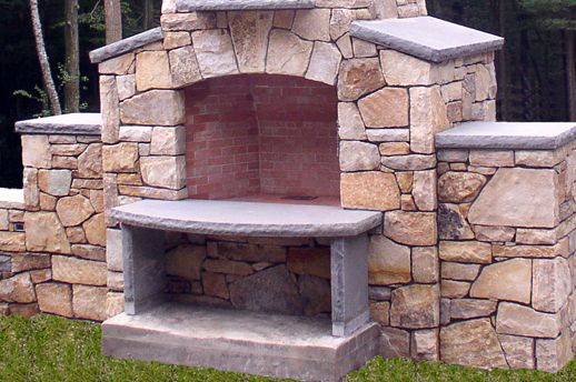Outdoor Fireplace Kits for the DIYer
