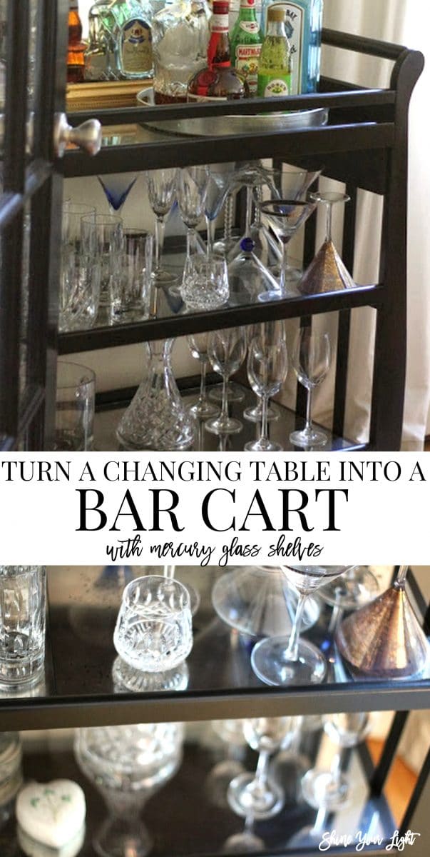 Changing Table Turned Bar Cart