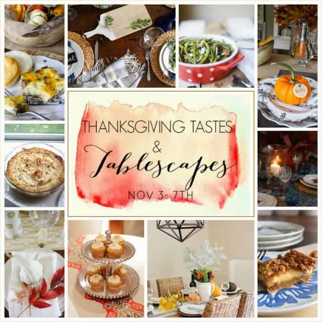Thanksgiving Tastes and Tablescapes