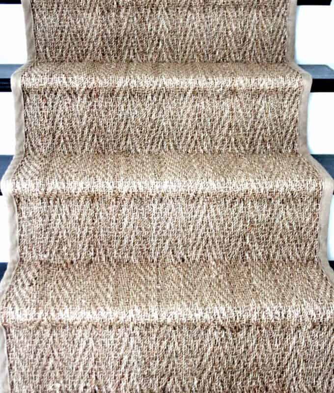 How Our Natural Fiber Stair Runner Has Held Up