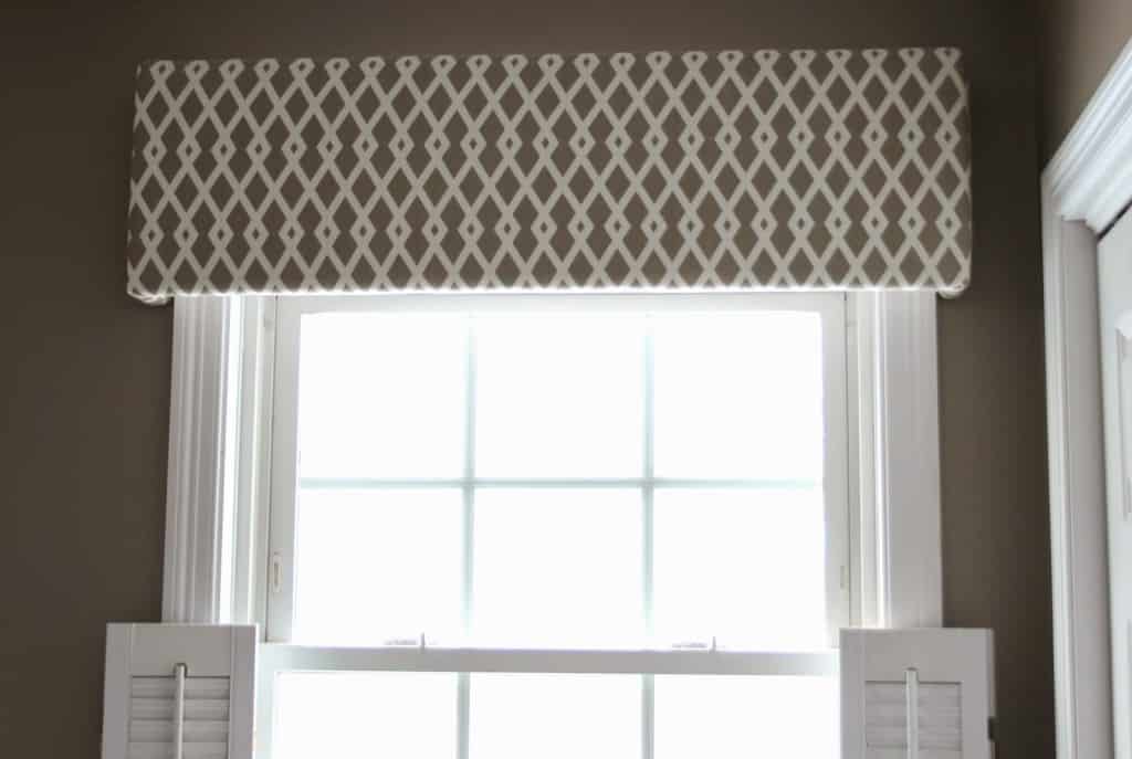 Fabric Covered Cornice Board How To, Cornices For Sliding Glass Doors