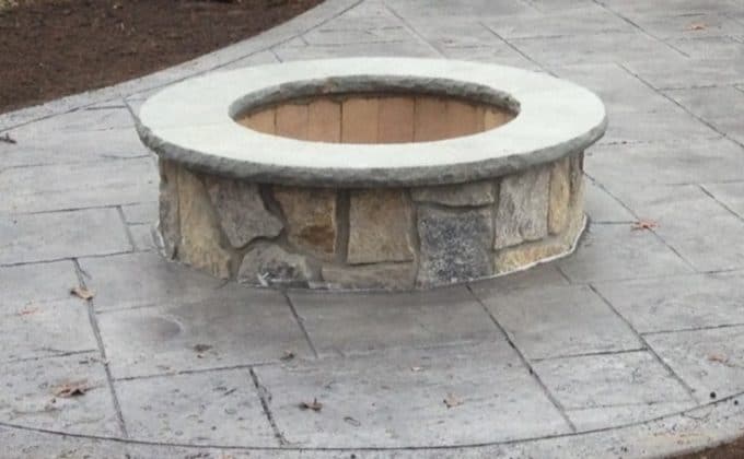 Installing A Diy Capstone To Firepit, Fire Pit Topper