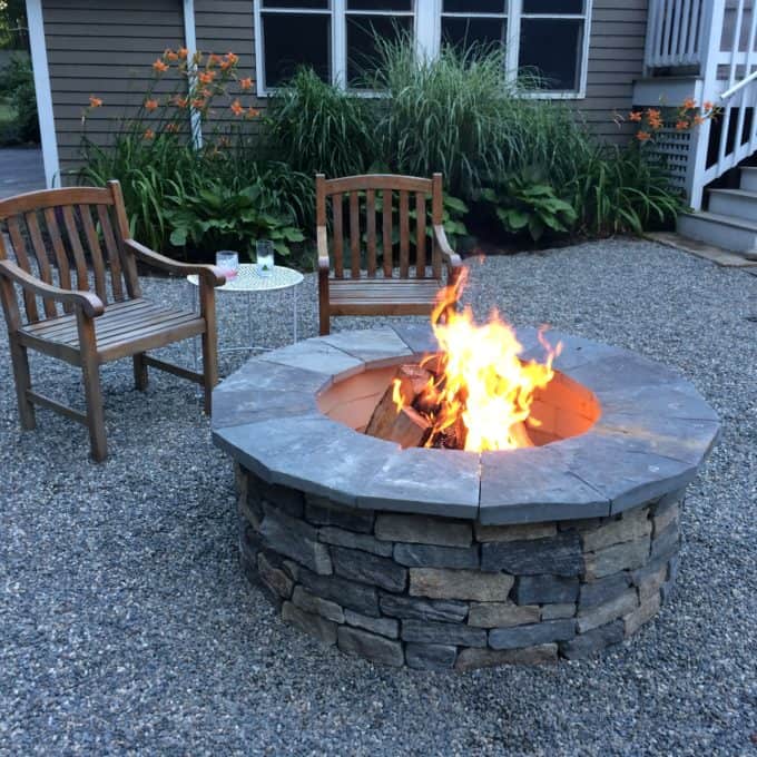 Installing A Diy Capstone To Firepit, Fire Pit Capstone