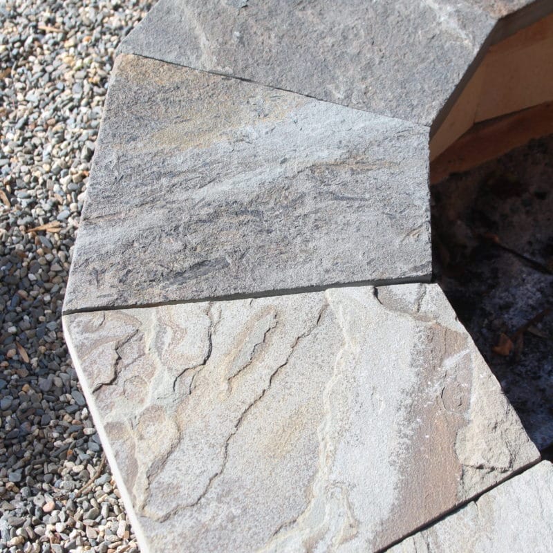 Installing A DIY Capstone To A Firepit