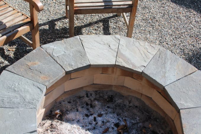 Installing A Diy Capstone To Firepit, How To Make A Concrete Fire Pit Cap