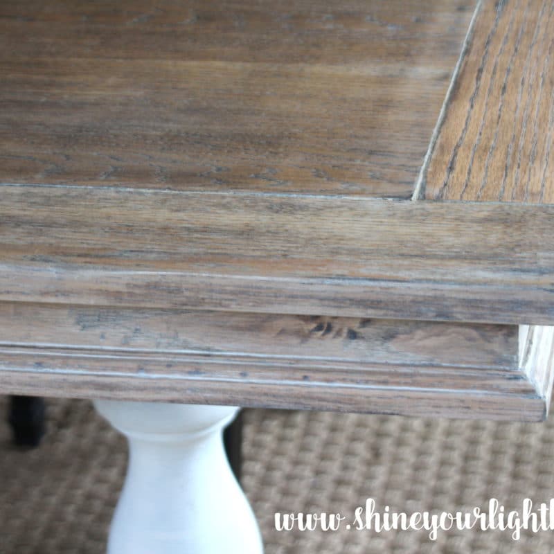How To Lime A Dining Table