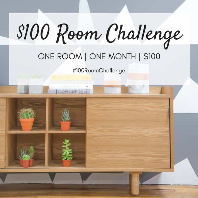 Mudroom Makeover | $100 Room Challenge Week One
