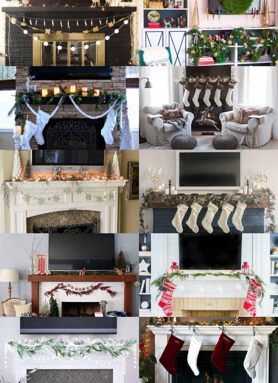 Ideas For Decorating A Mantle With A TV Above It