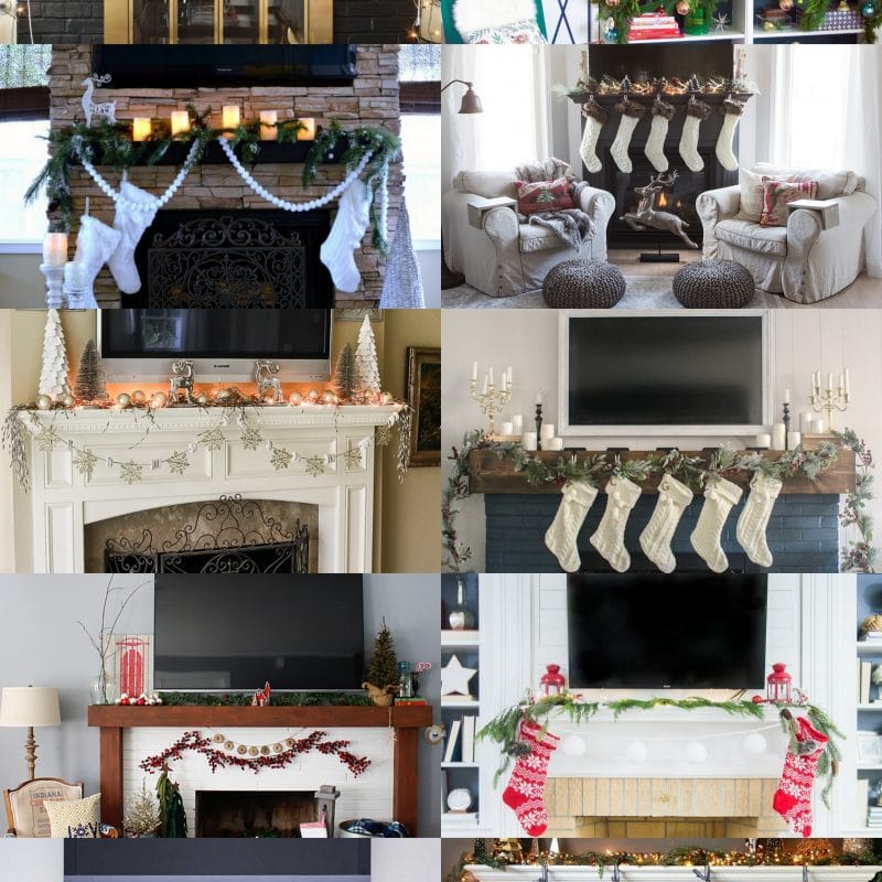 Ideas For Decorating A Mantle With A TV Above It