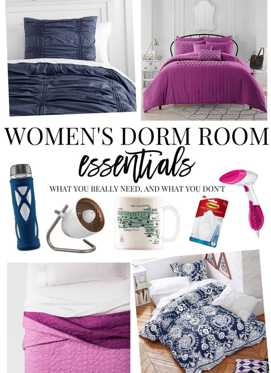 Women’s Dorm Room Essentials | What She Really Needs