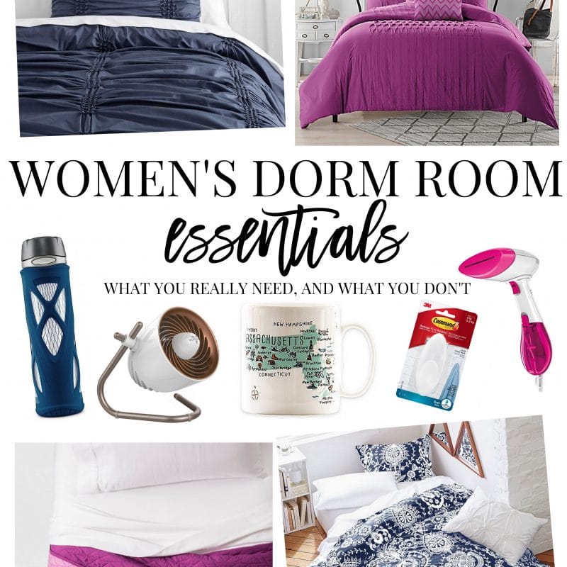 Women’s Dorm Room Essentials | What She Really Needs