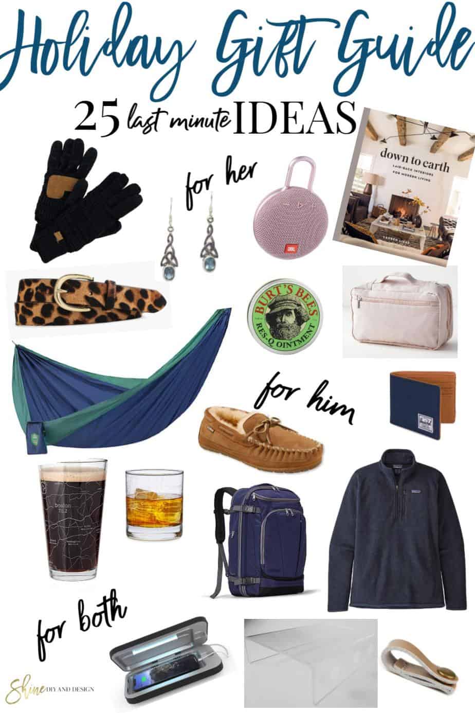 2019 Holiday Gift Guide | For Her • For Him • For Everyone